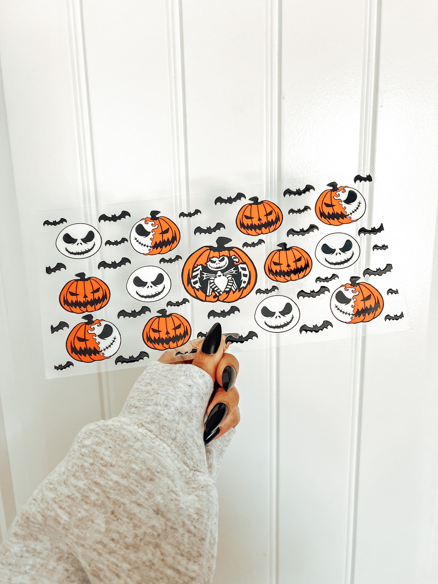 Halloween pumpkin | UV DTF Cup wrap