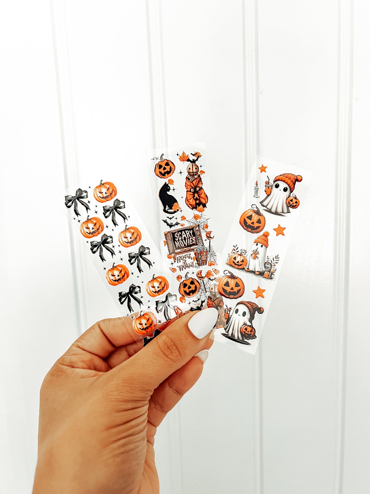 Spooky cute | UV DTF Bookmark decal
