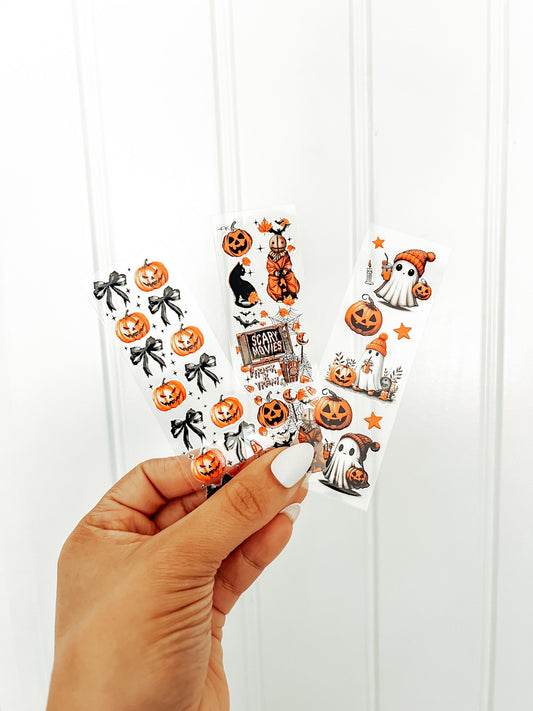 Spooky cute | UV DTF Bookmark decal