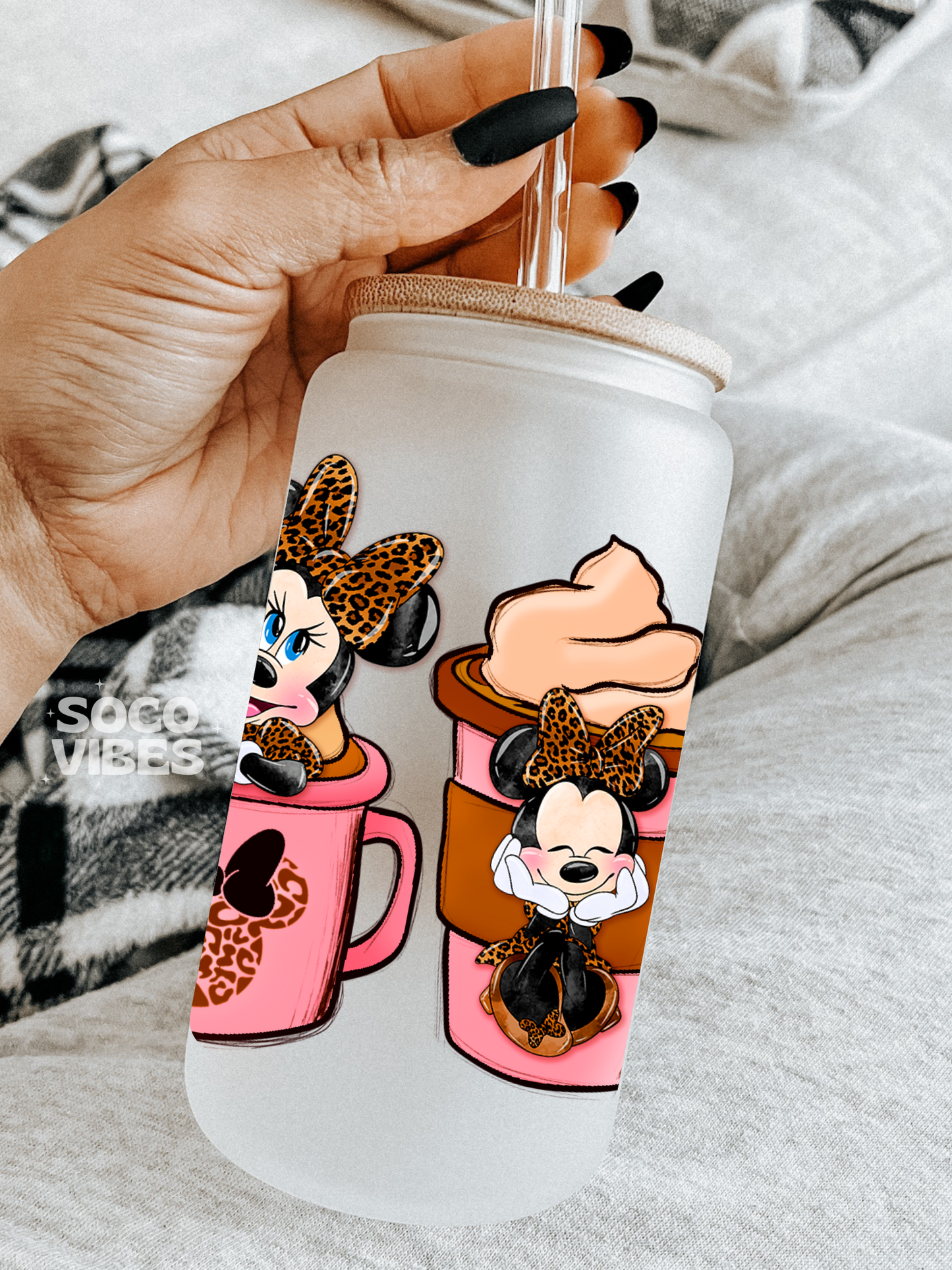 Cute mouse | UV DTF Cup wrap
