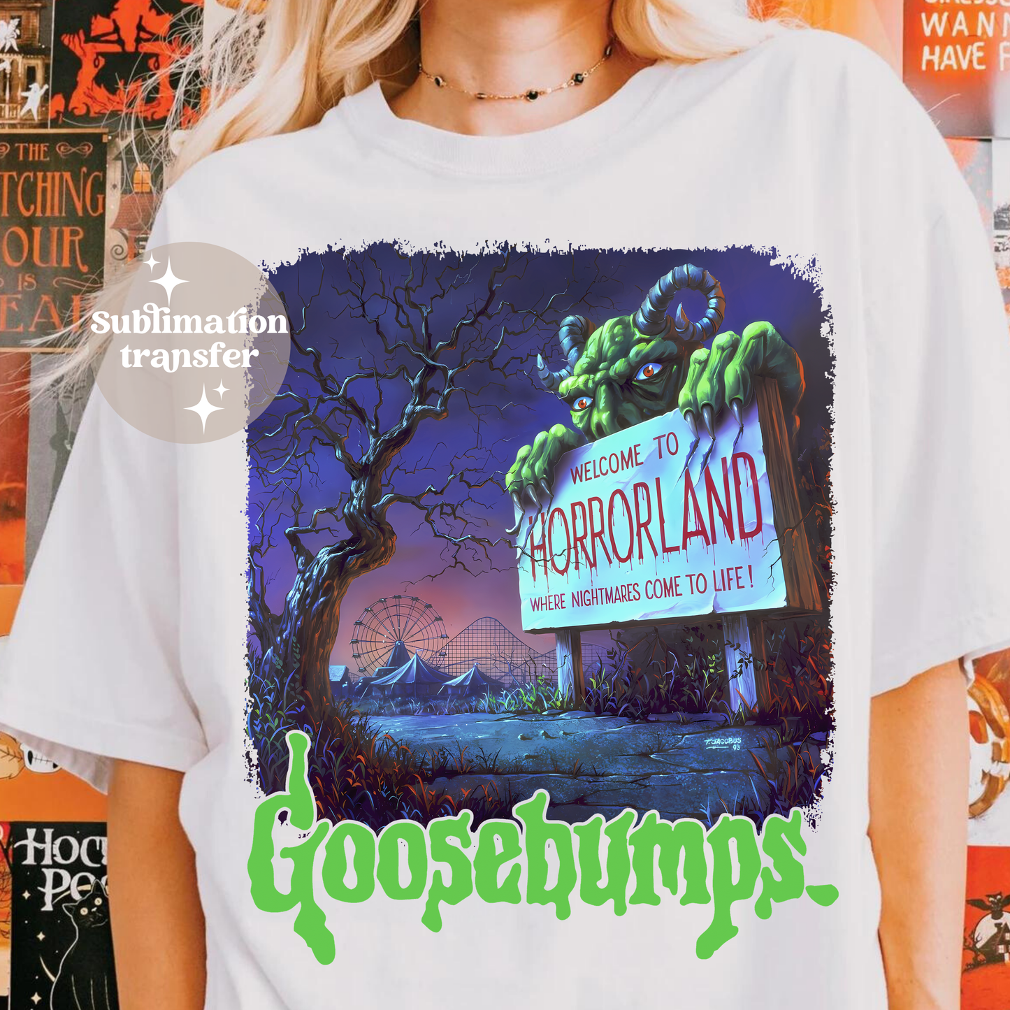 Horrorland | Sublimation transfer