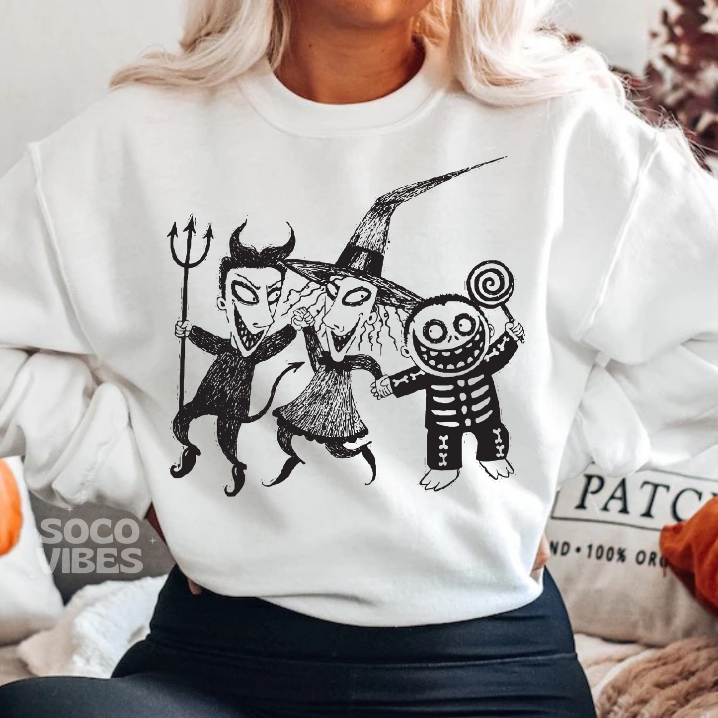 Sublimation transfer - Night friends Halloween - Front version