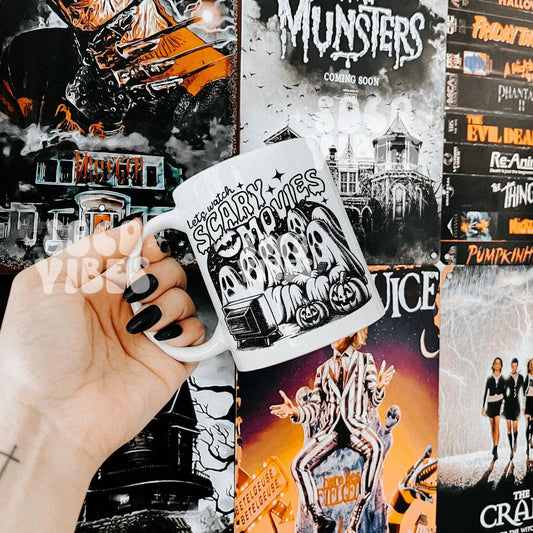 Let's watch scary movies | 11 oz mug | 15 oz mug