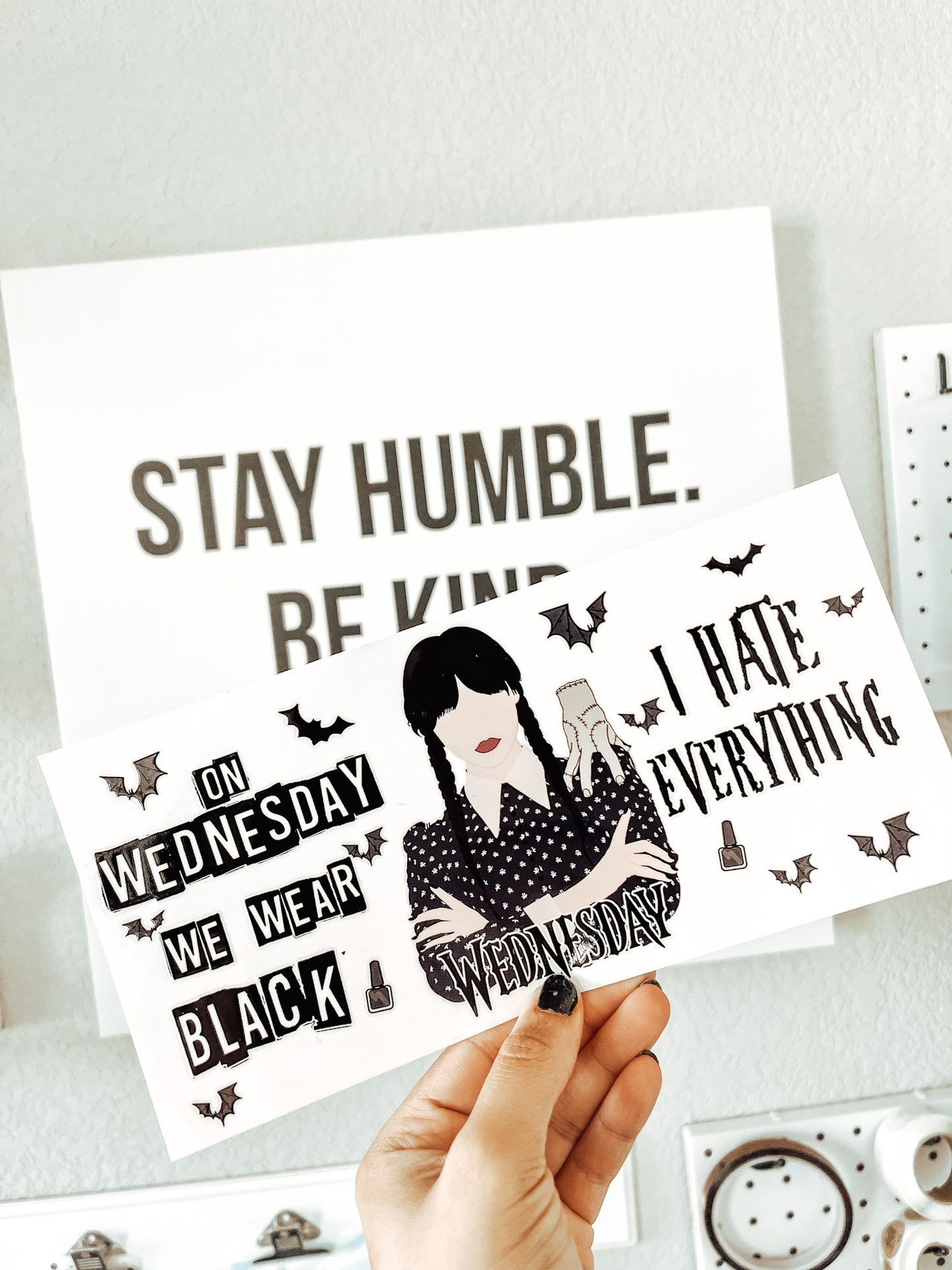 UV DTF - I hate everyone - cup wrap