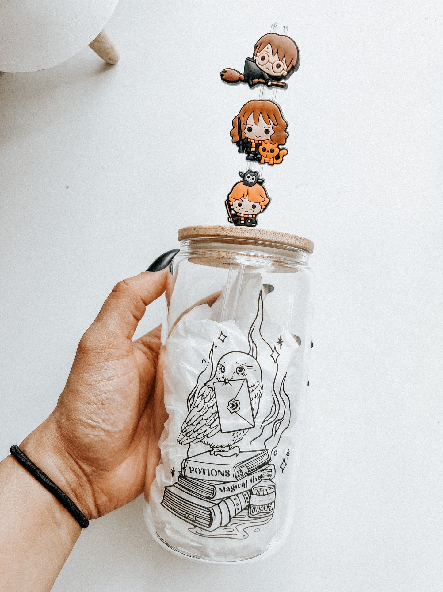 Wizard | 16 oz glass cup