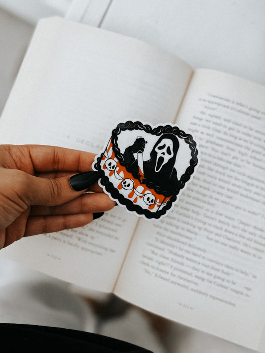 Ghost cake sticker