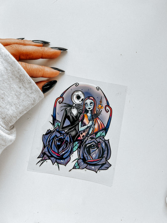 Halloween couple | UV DTF Decal