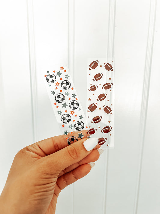 Sports | UV DTF Bookmark decal