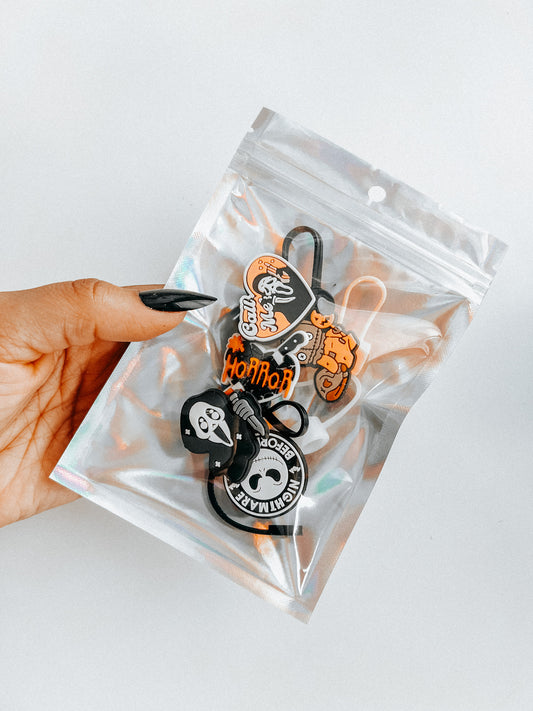 Mystery bundle of 5 (Halloween edition) | Straw toppers