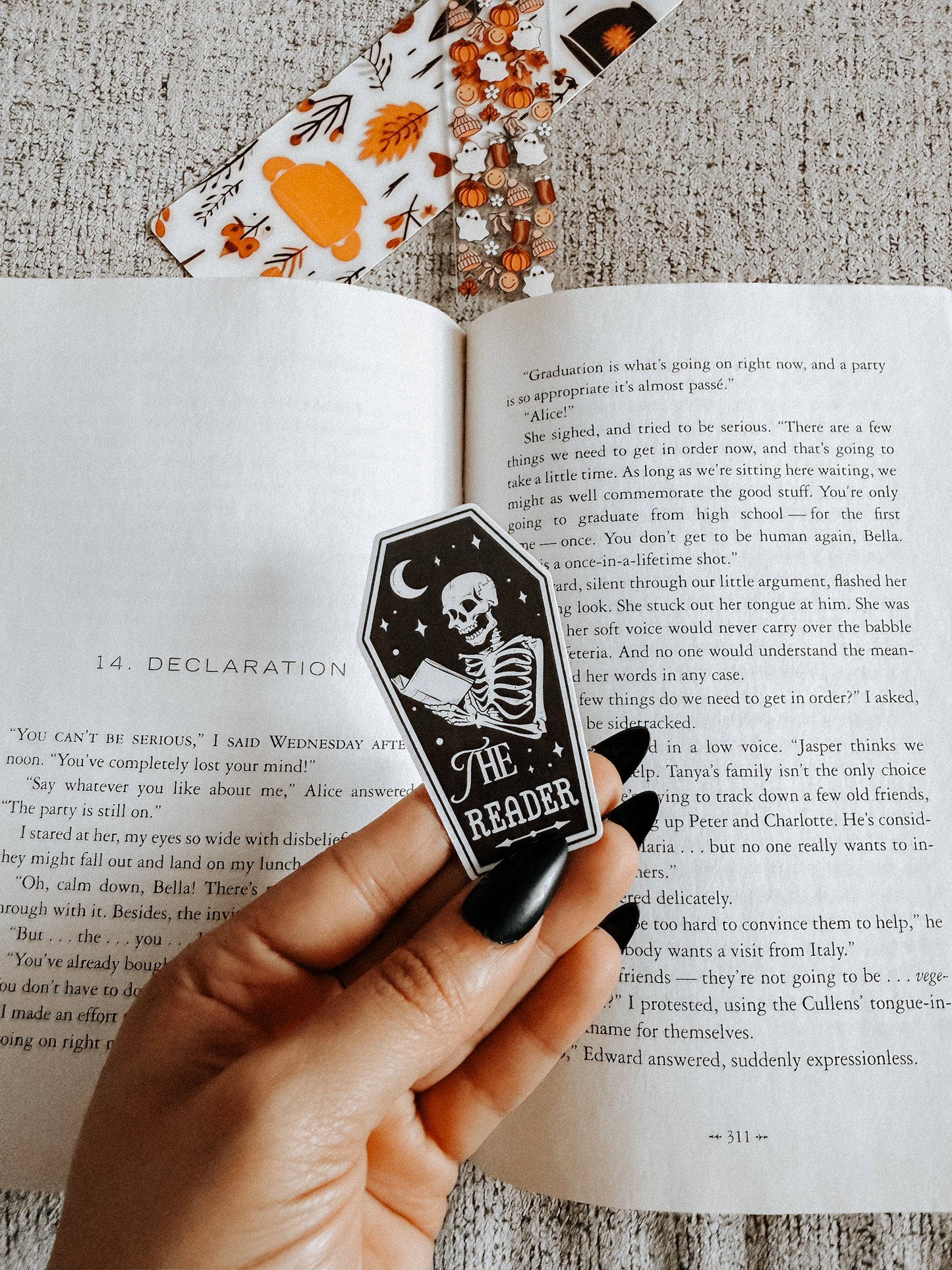 The reader sticker