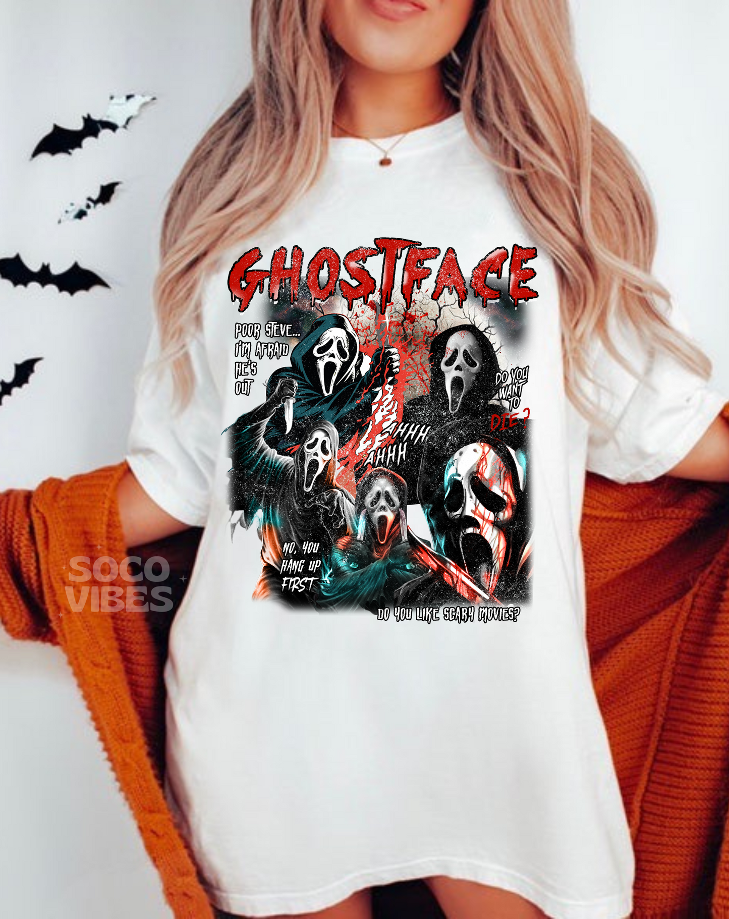 Sublimation transfer - Ghost Halloween