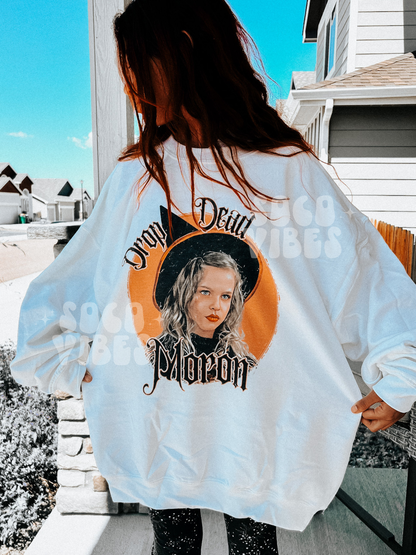 Drop dead moron | Sweatshirt