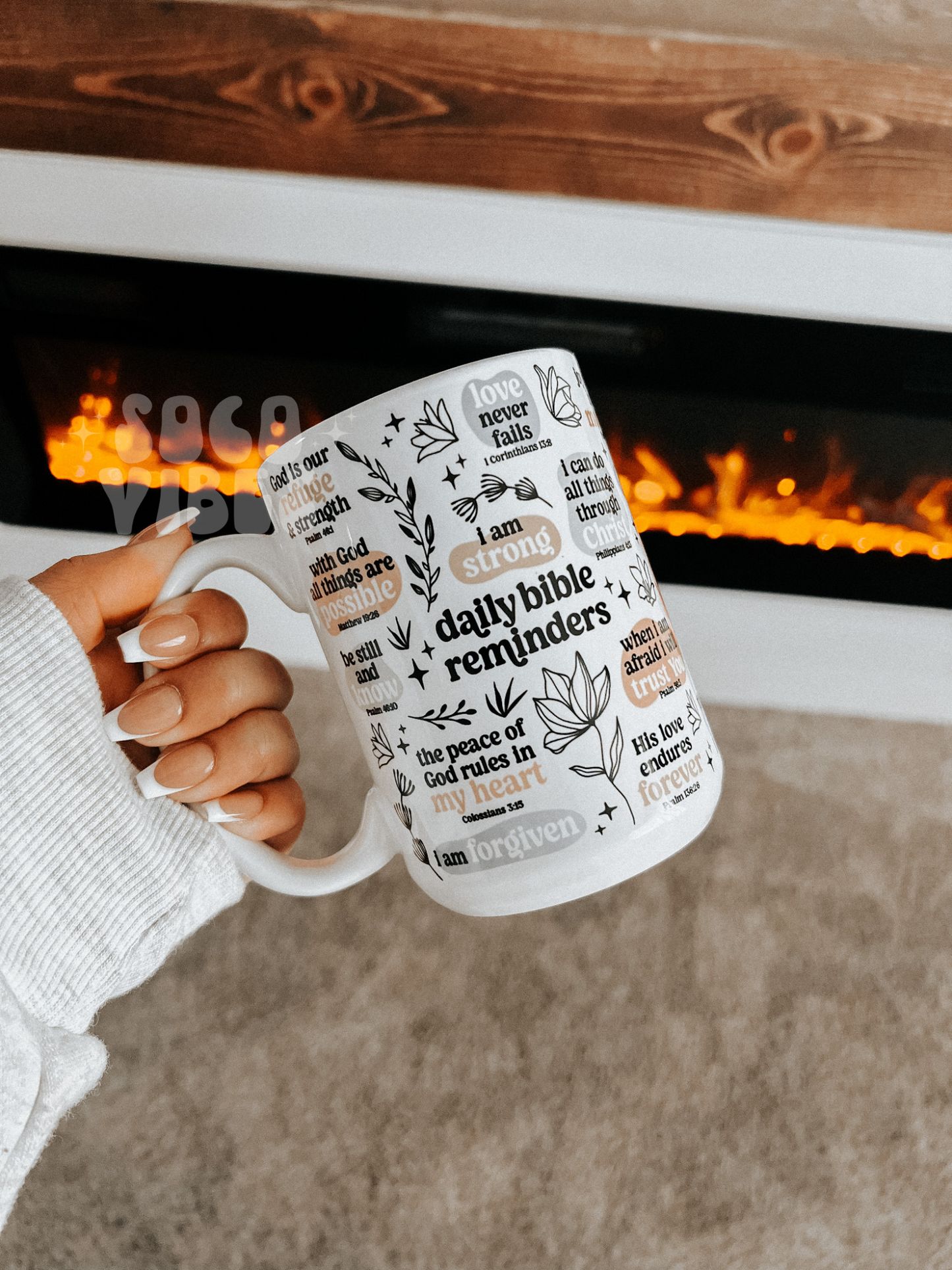 Daily bible reminders | 15 oz mug