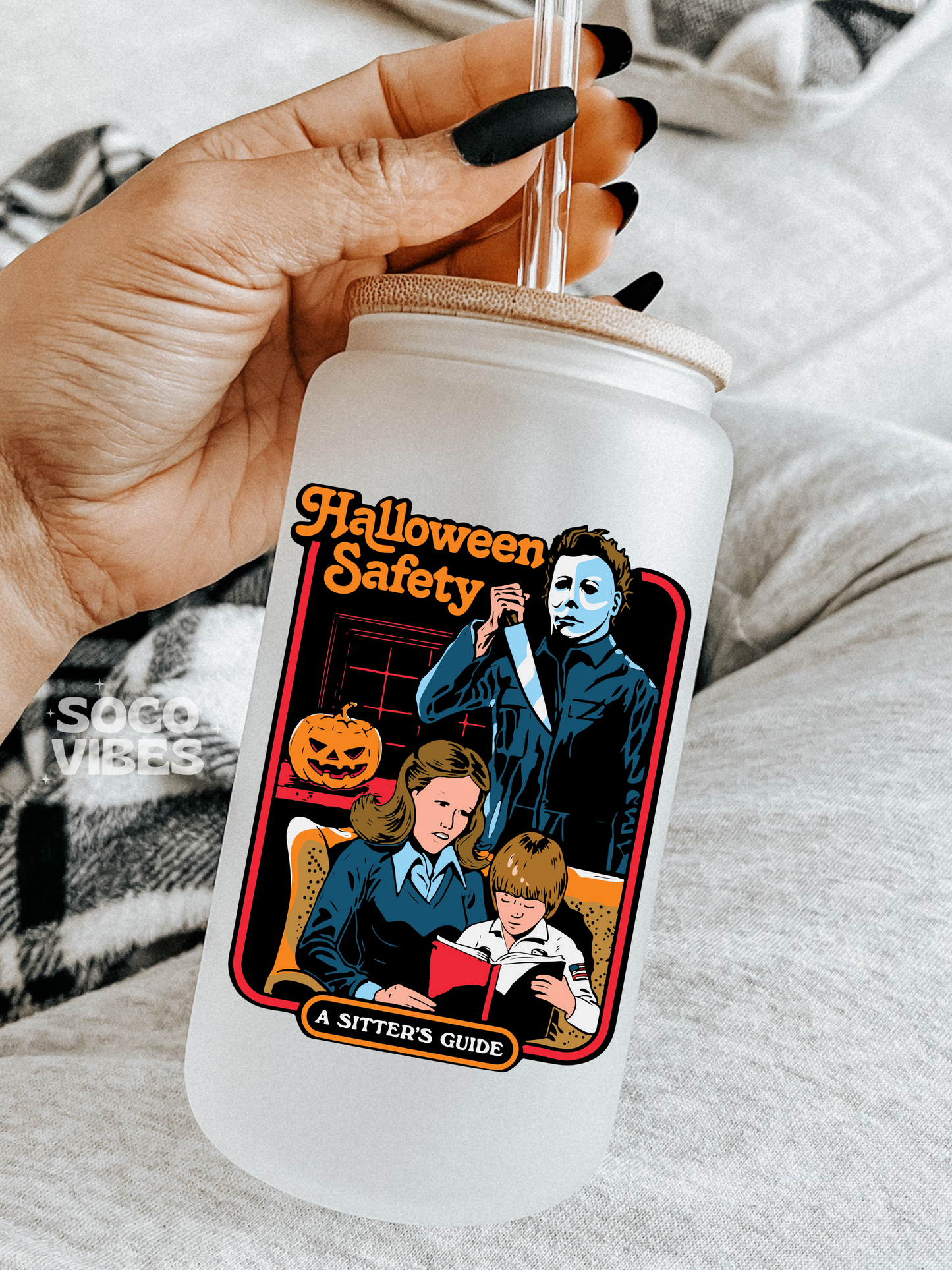 Halloween safety | UV DTF Sticker