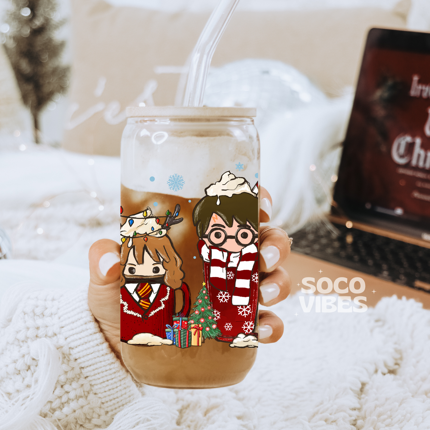 Winter friends | UV DTF Cup wrap