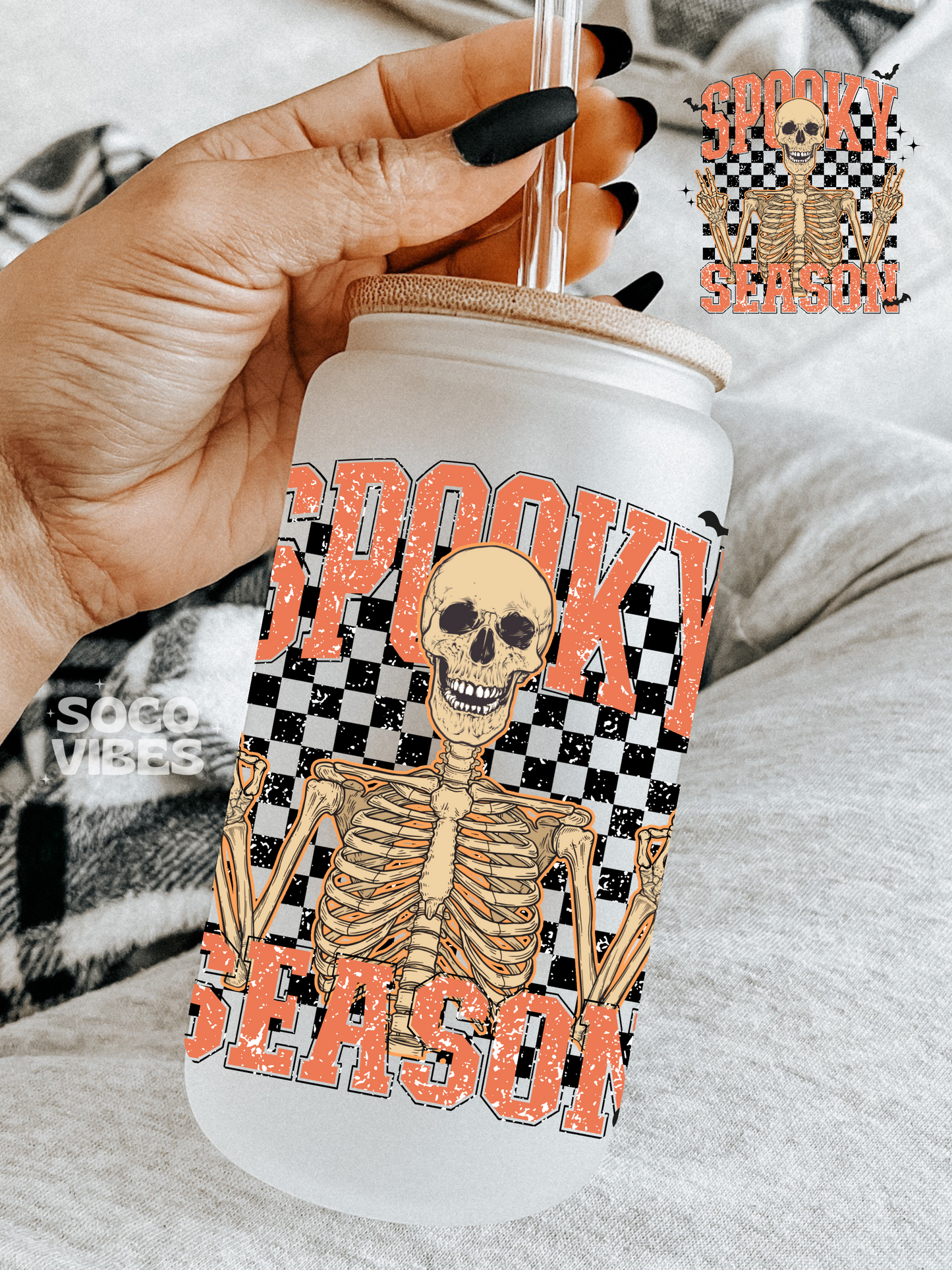 Spooky season | UV DTF Decal