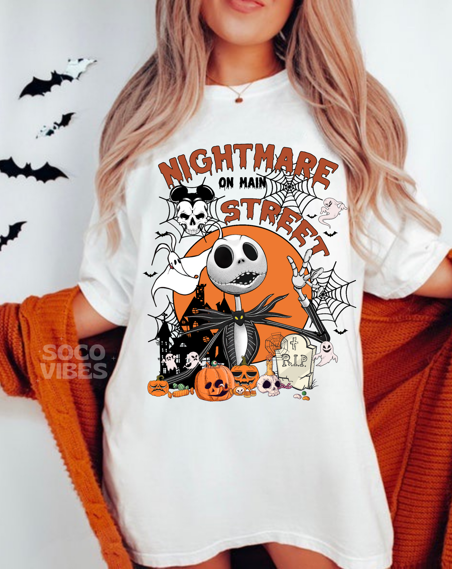 Sublimation transfer - Nightmare skeleton