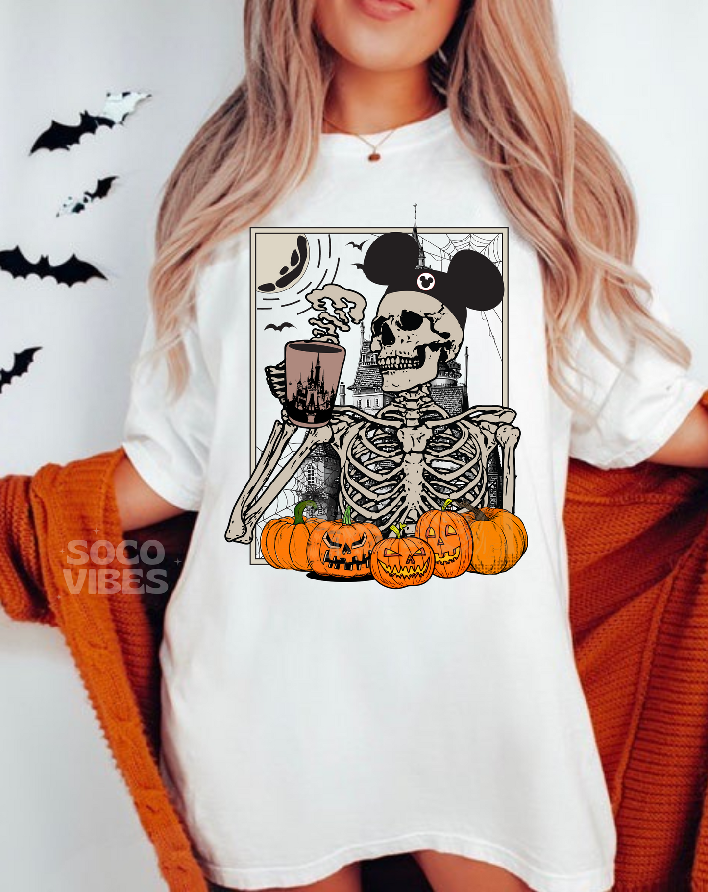 Sublimation transfer - Skeleton mouse