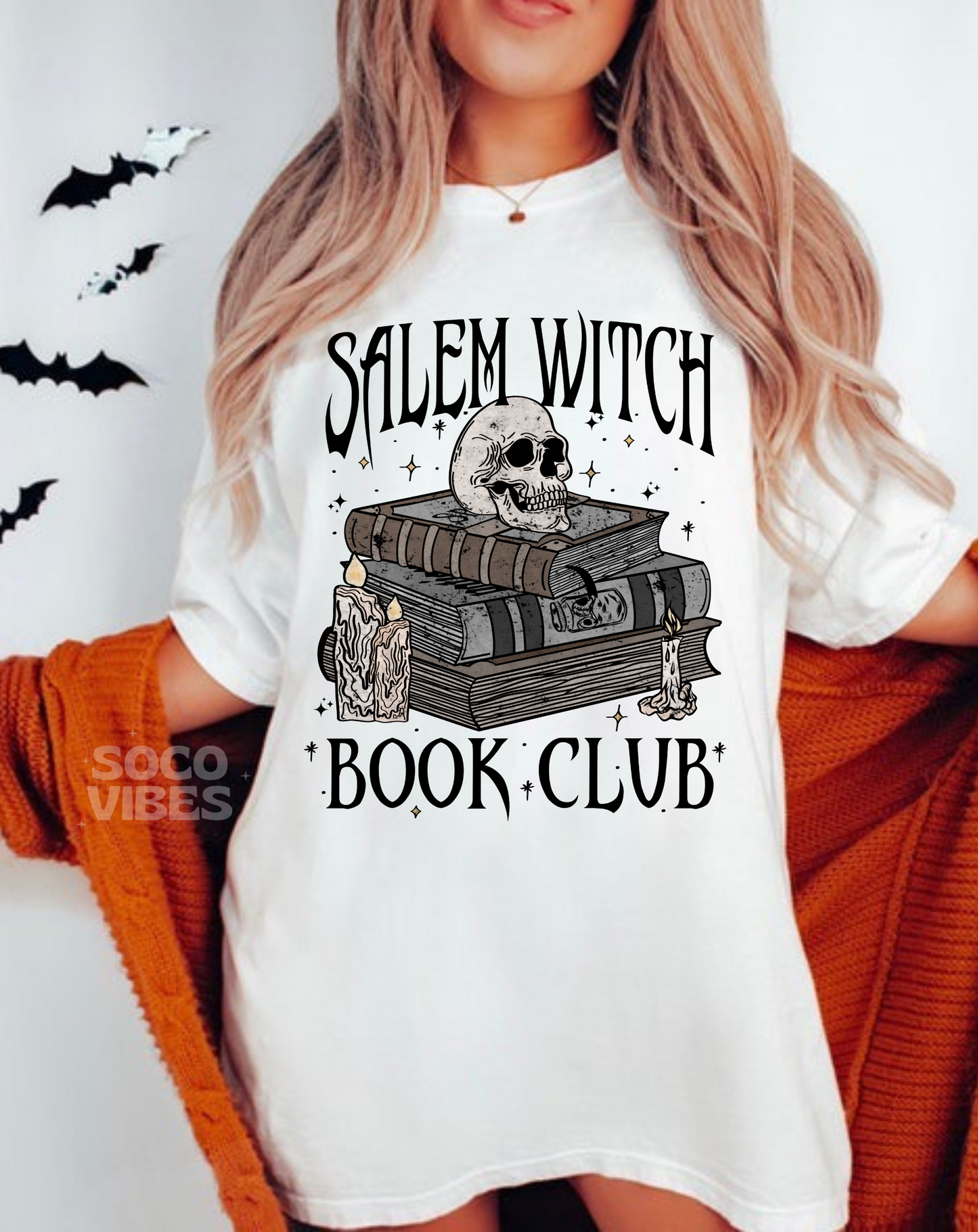 Sublimation transfer - Salem witch book club