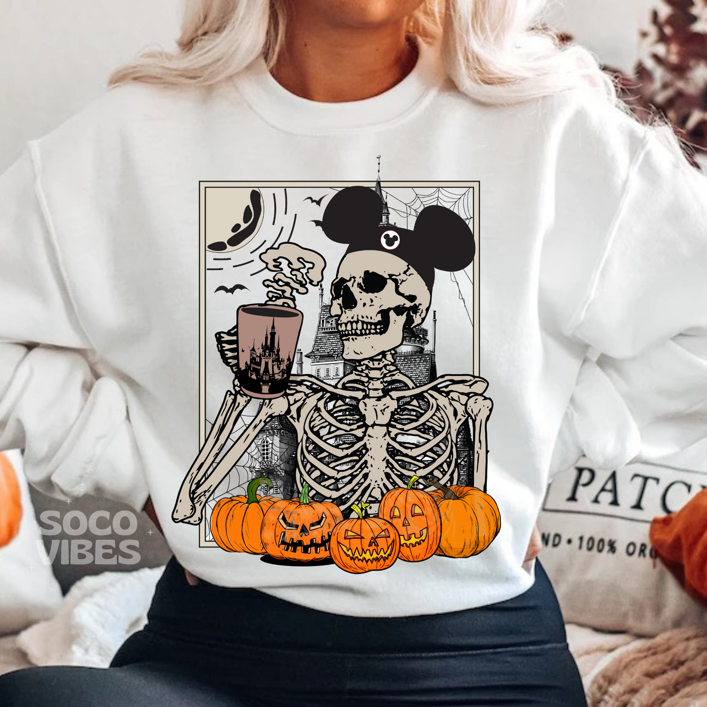 Sublimation transfer - Skeleton mouse