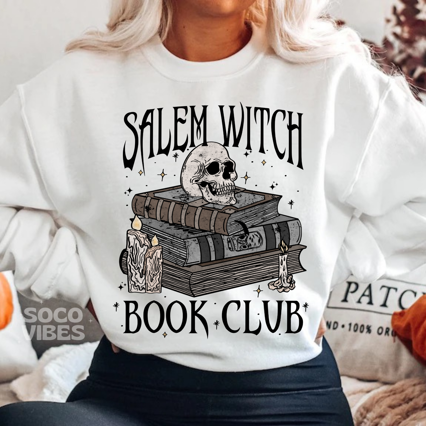 Sublimation transfer - Salem witch book club