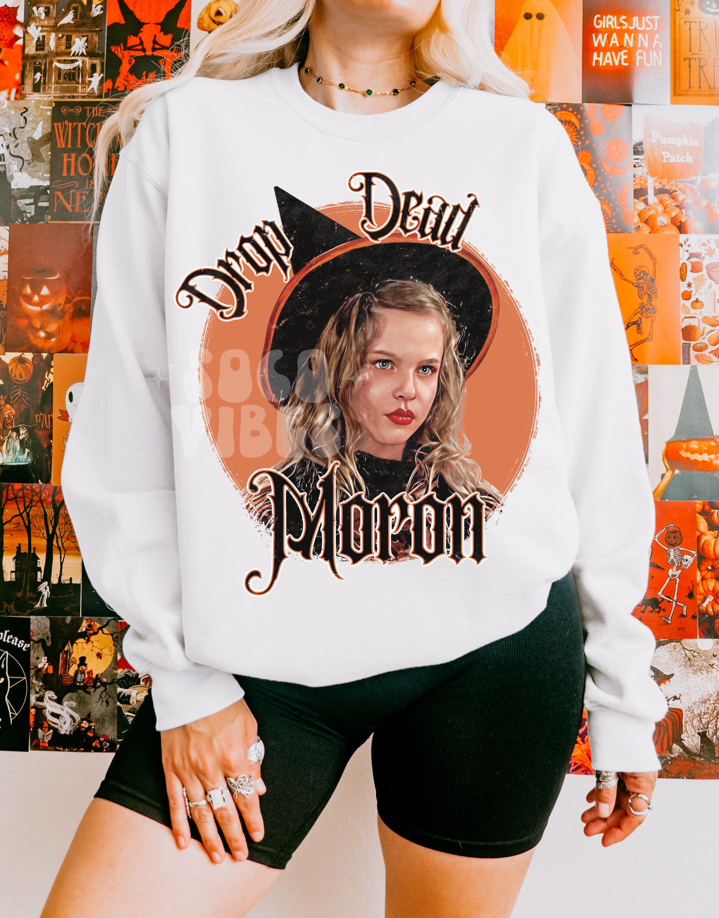 Drop dead moron | Sweatshirt