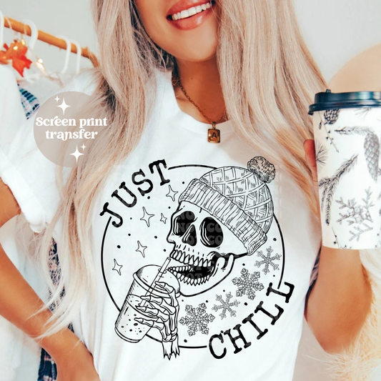 Just chill | Screen print