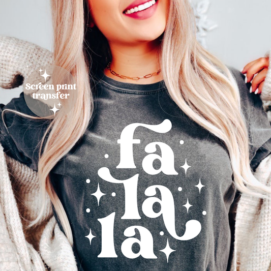 Fa la la | Screen print