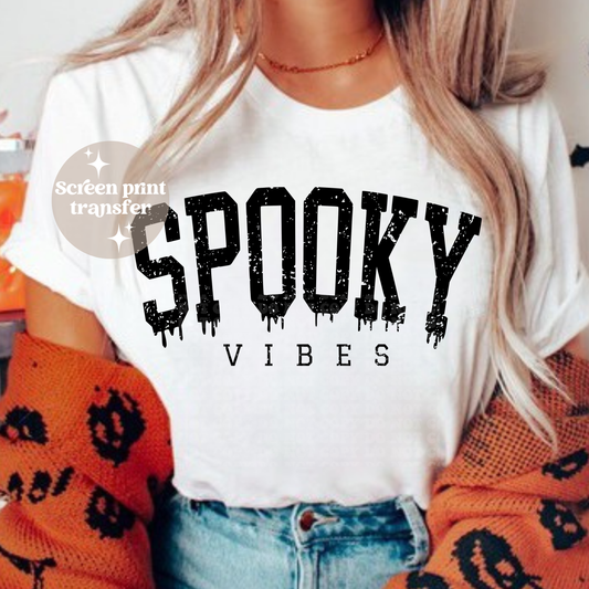 Spooky vibes | Screen print