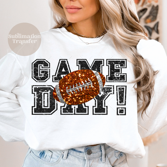 Game day glitter | Sublimation transfer