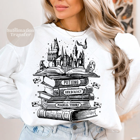 Wizard books | Sublimation transfer