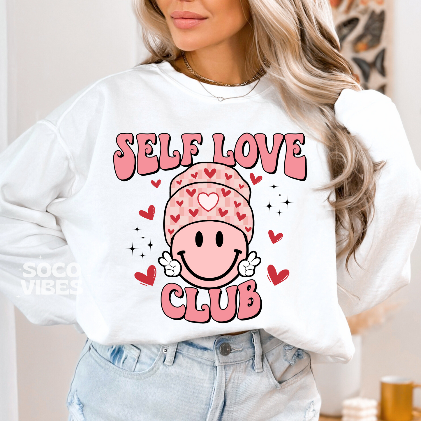 Sublimation transfer - Self love club