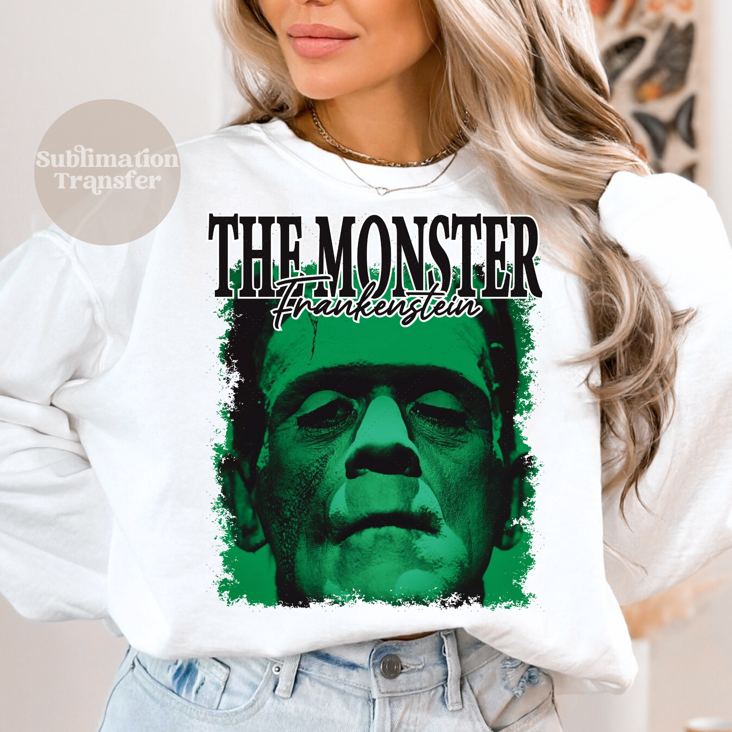 The monster | Sublimation transfer