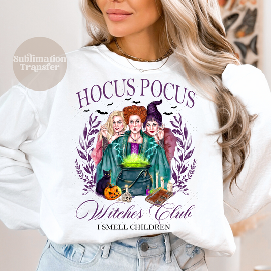 Witches club | Sublimation transfer