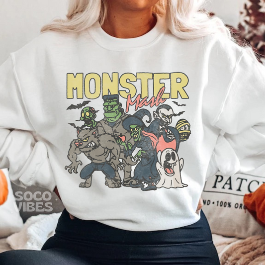 Sublimation transfer - Monster Halloween