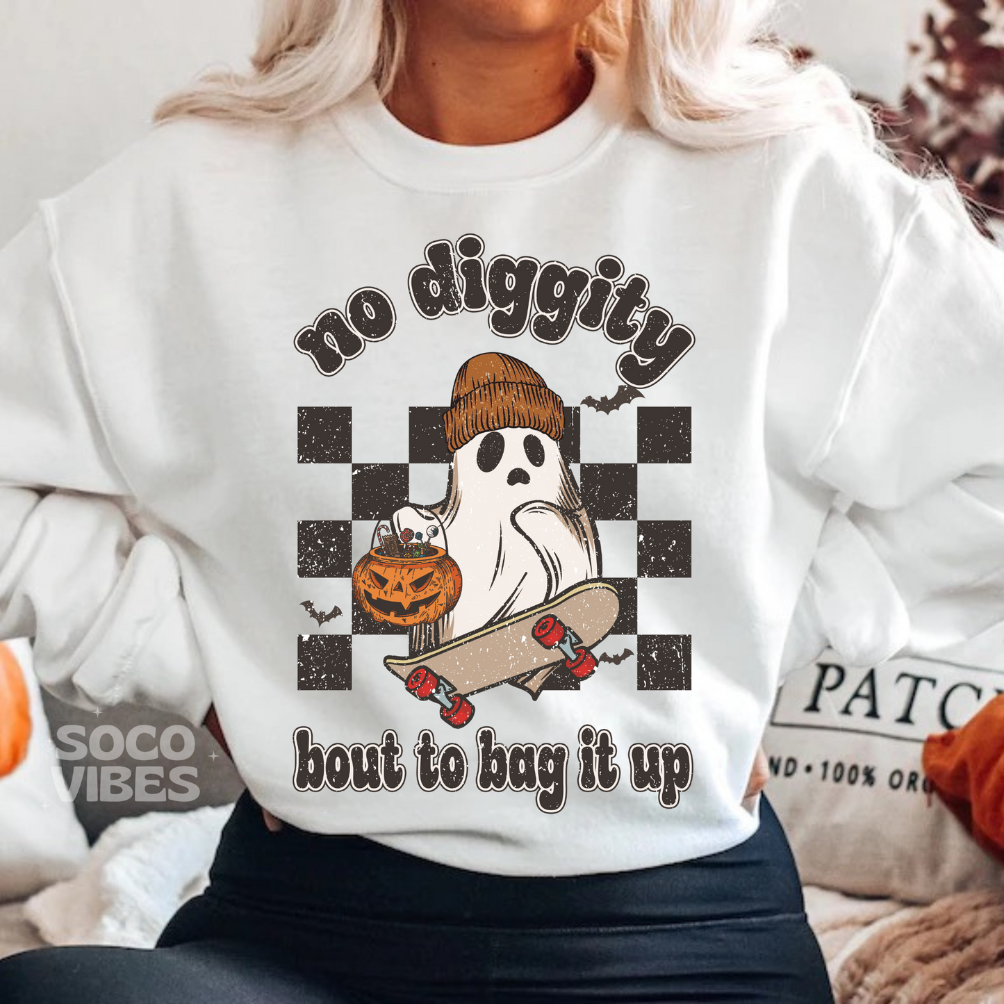 Sublimation transfer - No diggity ghost