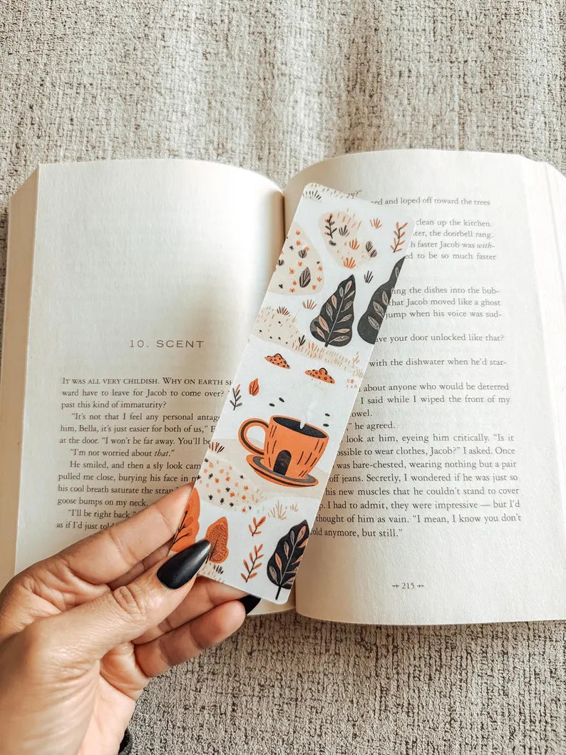 Fall leaves bookmarks