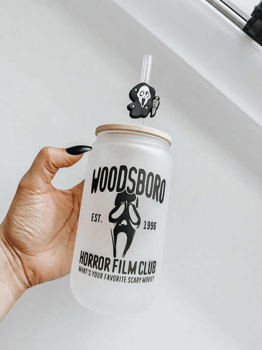 Woodsboro | 16 oz glass cup